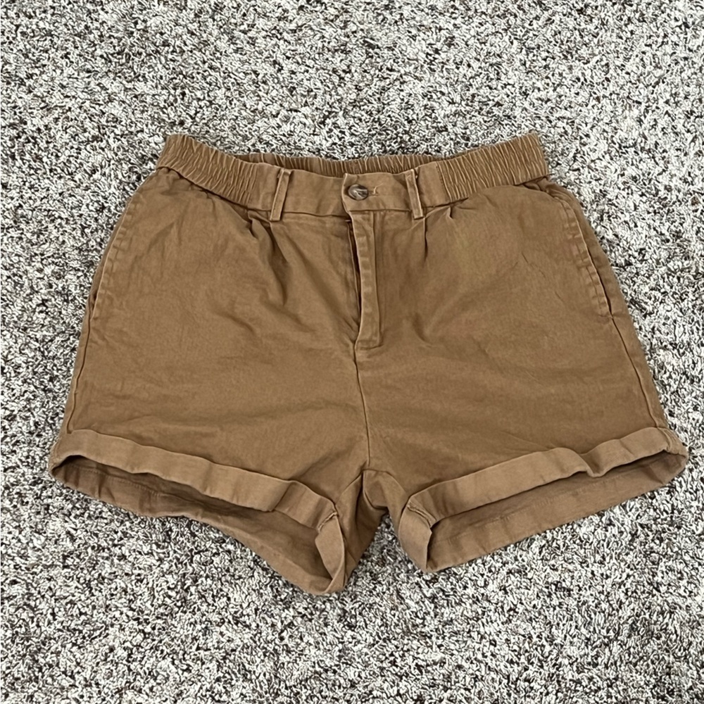 BROWN CARGO SHORTS